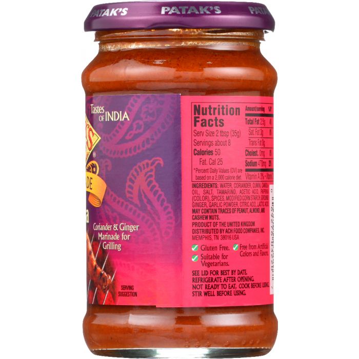 PATAKS: Paste Marinade Tikka Curry, 10 oz