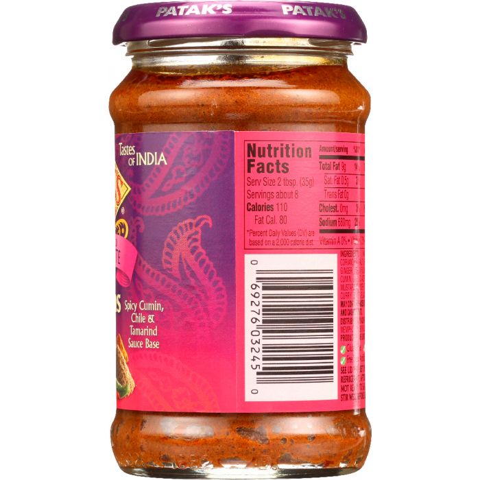 PATAKS: Paste Curry Madras, 10 oz