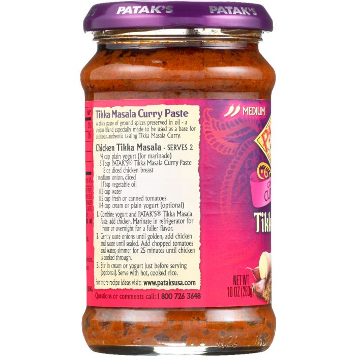 PATAKS: Paste Curry Tikka Masala, 10 oz