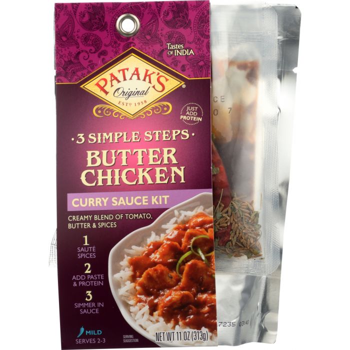 PATAKS: Butter Chicken 3 Step, 11 oz