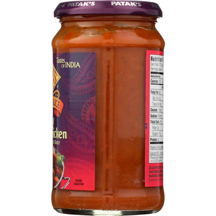 PATAKS: Sauce Spicy Butter Chicken, 15 oz