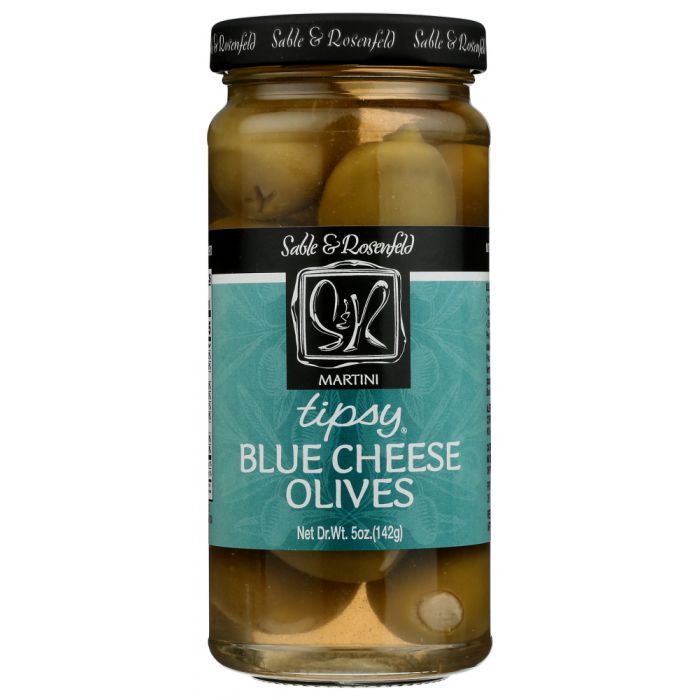 SABLE & ROSENFELD: Tipsy Olive Stuffed Blue Cheese, 5 oz