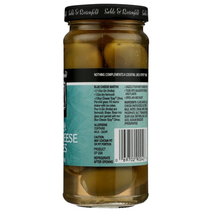 SABLE & ROSENFELD: Tipsy Olive Stuffed Blue Cheese, 5 oz