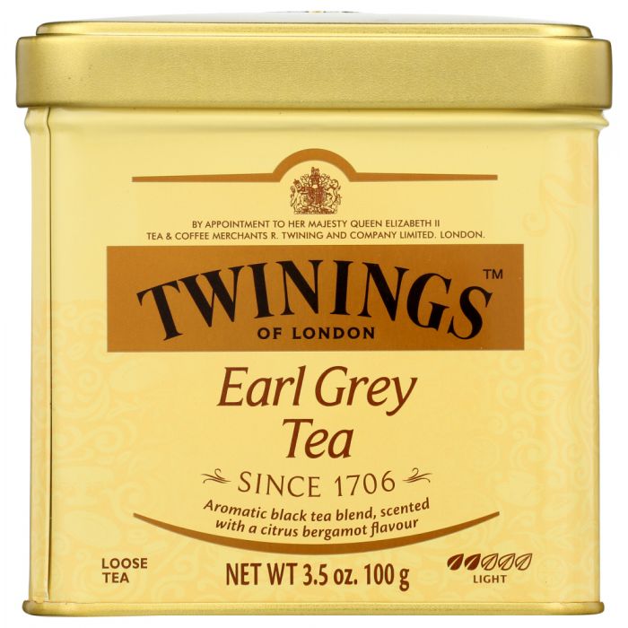 TWINING TEA: Earl Grey Loose Tea, 3.53 oz