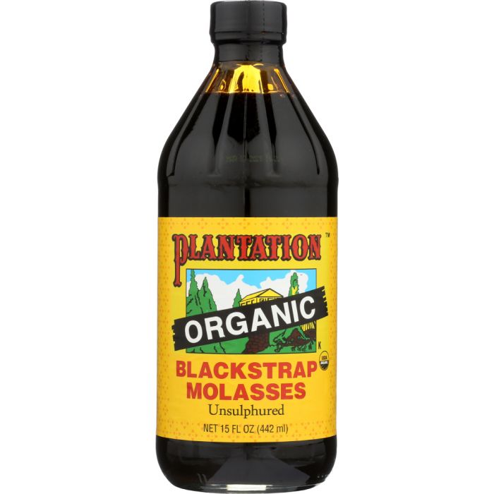 PLANTATION: Organic Blackstrap Molasses, 15 oz