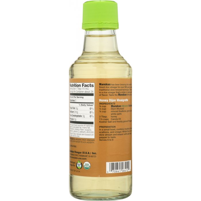 MARUKAN: Organic Rice Vinegar, 12 oz