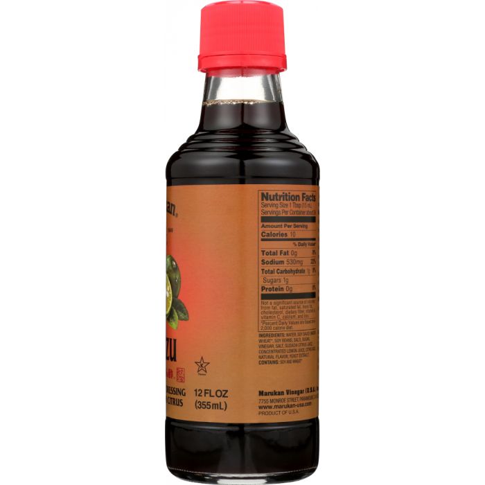 MARUKAN: Premium Soy Dressing With Sudachi Citrus Ponzu, 12 oz