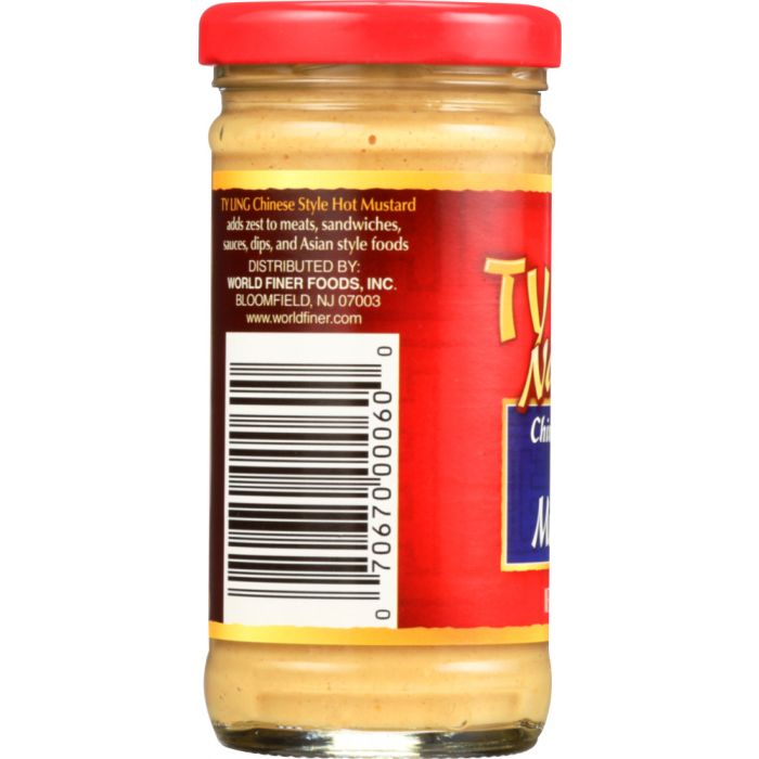 TY LING: Naturals Chinese Style Hot Mustard, 4 oz