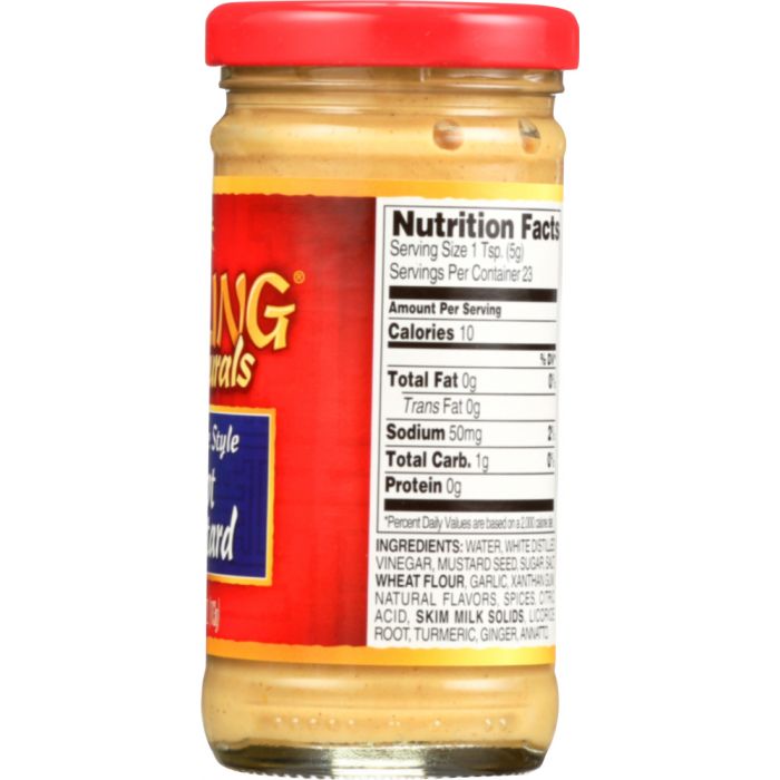 TY LING: Naturals Chinese Style Hot Mustard, 4 oz