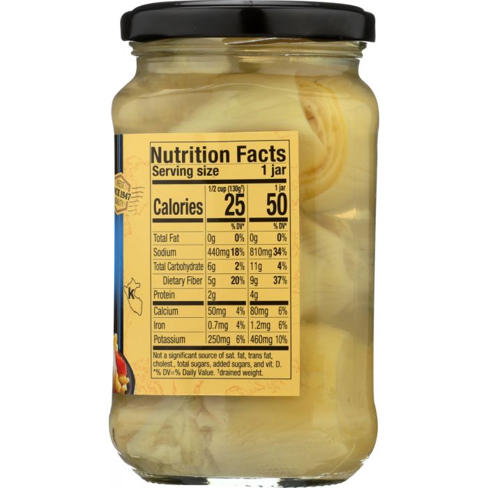 REESE: Small Artichokes in Glass, 12 oz