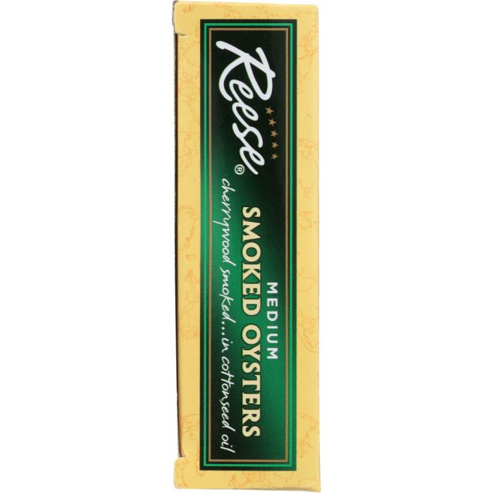 REESE: Smoked Oyster Medium, 3.7 Oz