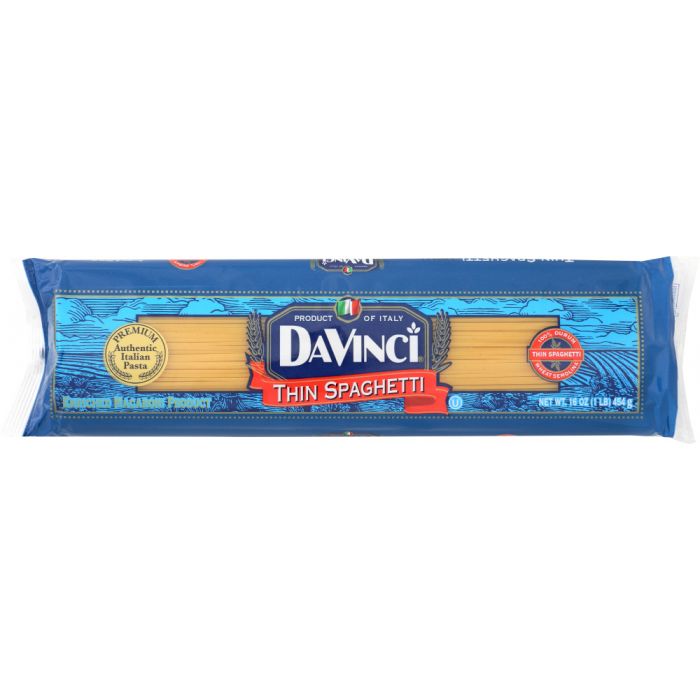 DAVINCI: Thin Spaghetti Pasta, 16 Oz