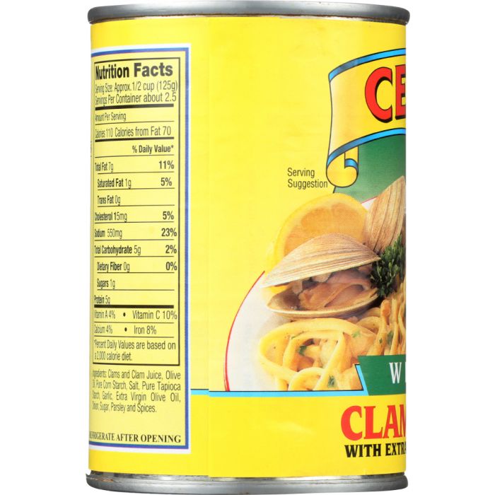 CENTO: White Clam Sauce, 10.5 oz