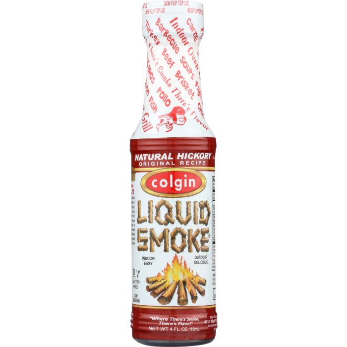 COLGIN: Liquid Smoke Natural Hickory, 4 Oz