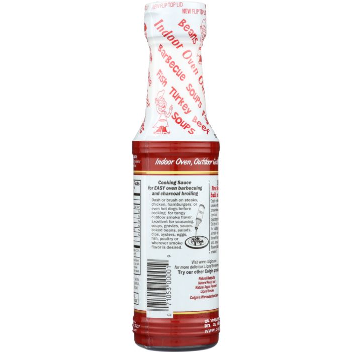 COLGIN: Liquid Smoke Natural Hickory, 4 Oz