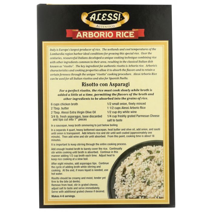 ALESSI: Rice Arborio, 26.4 oz