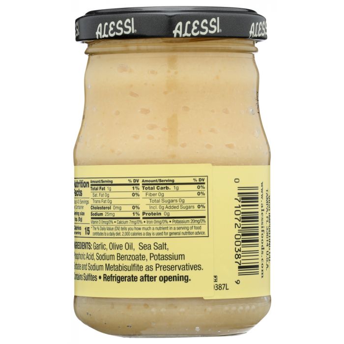 ALESSI: Garlic Puree, 7.6 oz