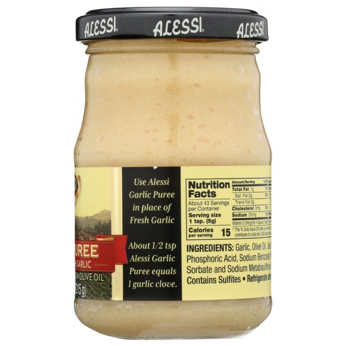 ALESSI: Garlic Puree, 7.6 oz