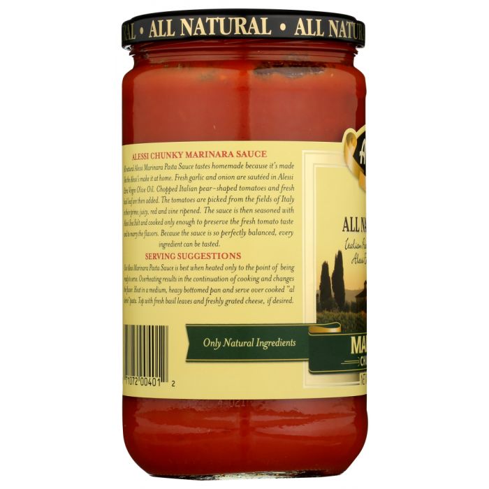 ALESSI: Chunky Marinara Sauce, 24 oz