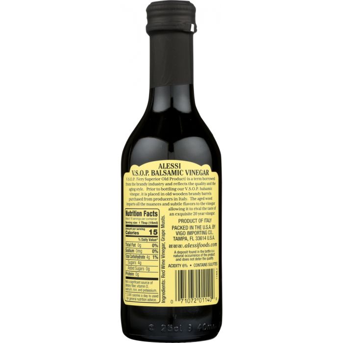 ALESSI: Balsamic Vinegar Aged 8.5 oz