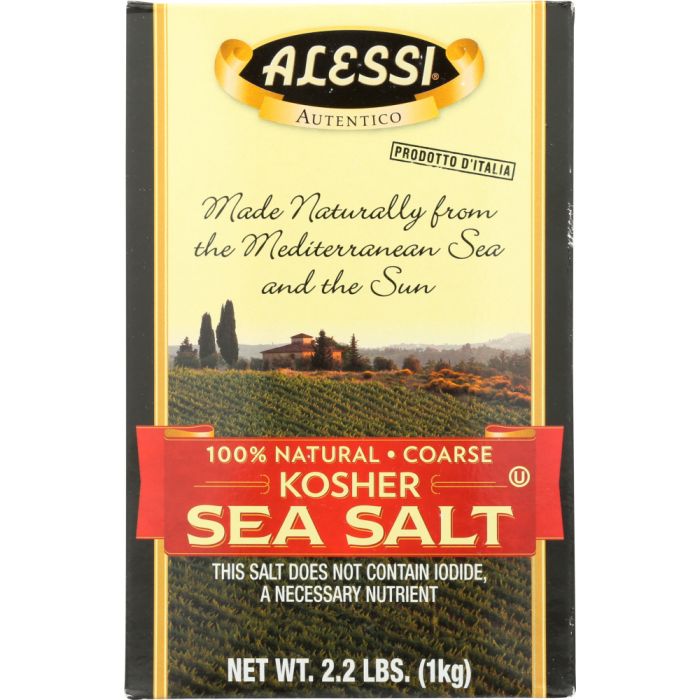 ALESSI: Sea Salt Kosher, 1 kg