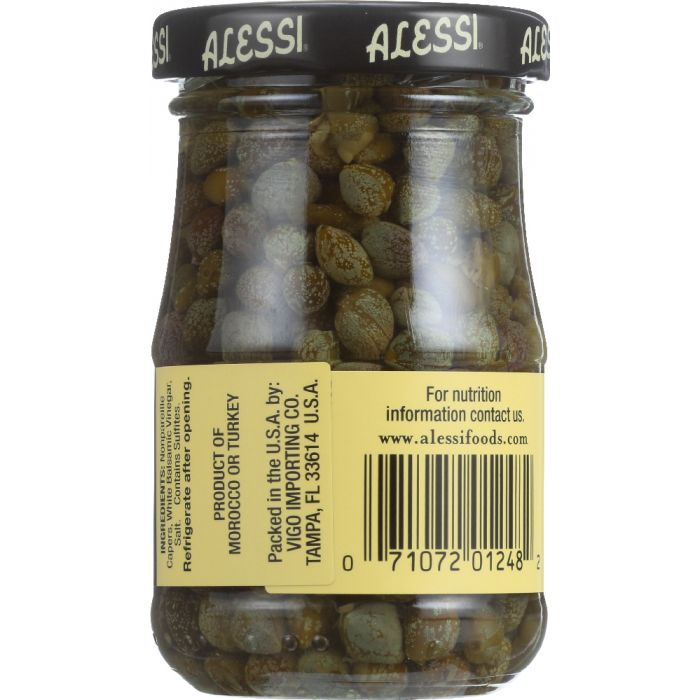 ALESSI: Nonpareille Capers in White Balsamic Vinegar, 3.5 Oz