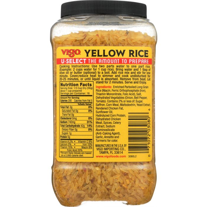 VIGO: Yellow Rice, 2 lb