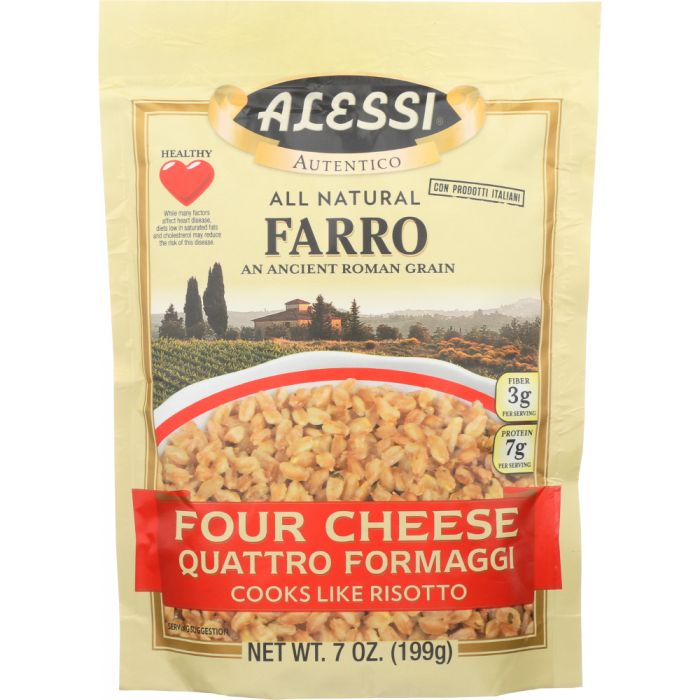 ALESSI: Farro Four Cheese Quattro Formaggi, 7 oz