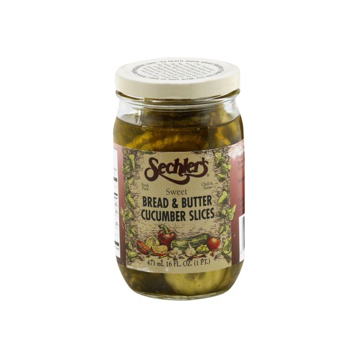 SECHLERS: Bread and Butter Cucumber Slices, 16 oz