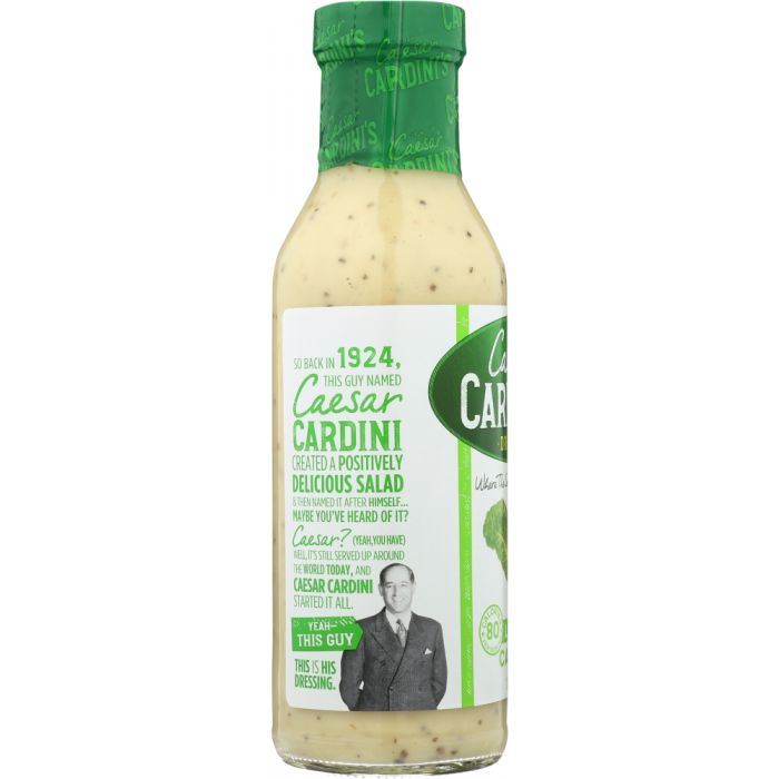 CARDINI: Light Caesar Dressing, 12 oz