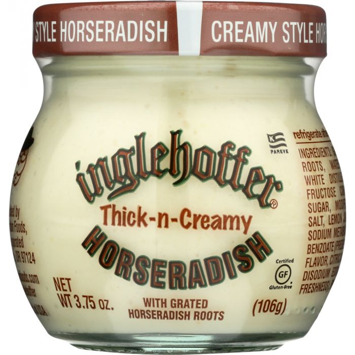 INGLEHOFFER: Thick-n-Creamy Horseradish, 3.75 oz