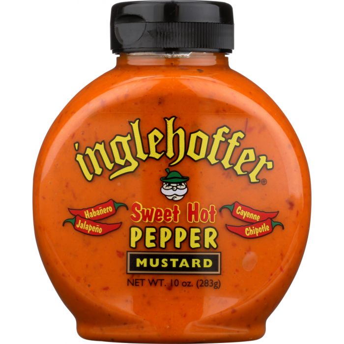 INGLEHOFFER: Mustard Habanero Jalapeno Sweet Hot, 10 oz