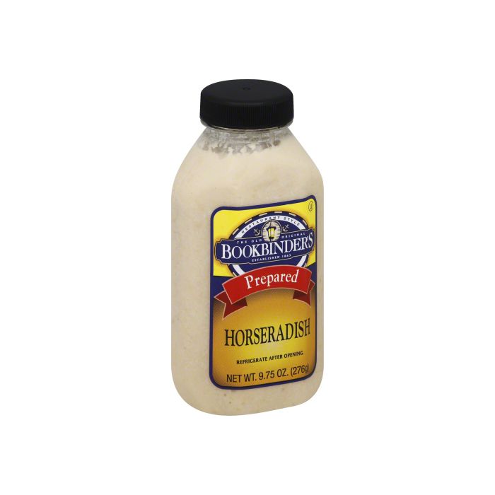 BOOKBINDERS: Prepared Horseradish, 9.75 oz