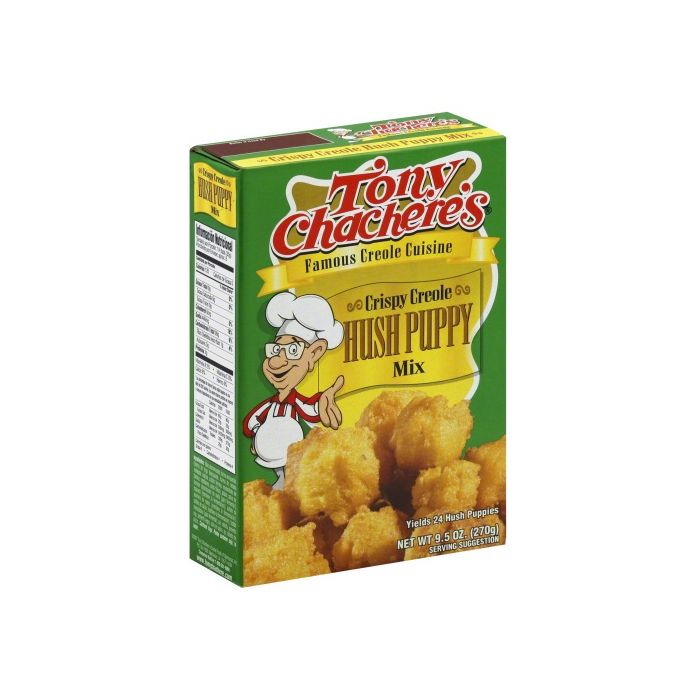 TONY CHACHERES: Crispy Creole Hush Puppy Mix, 9.5 oz