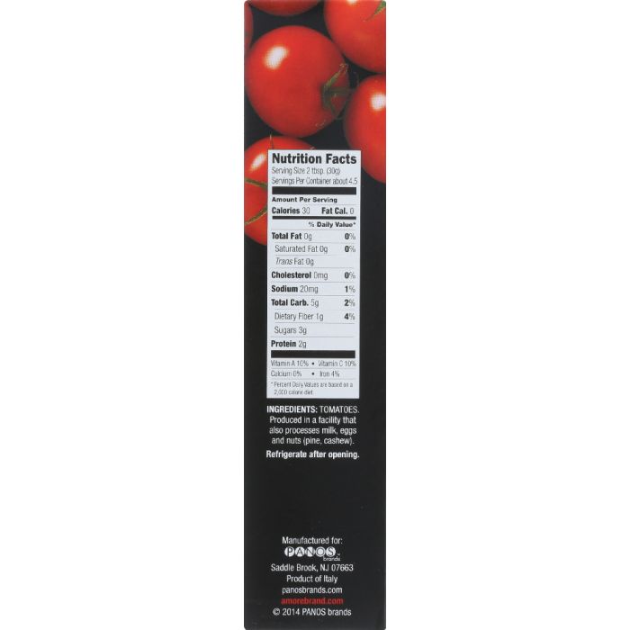 AMORE: Italian Tomato Paste, 4.5 oz