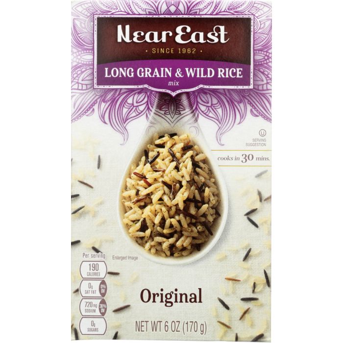 NEAR EAST: Long Grain and Wild Rice Mix Original, 6 Oz