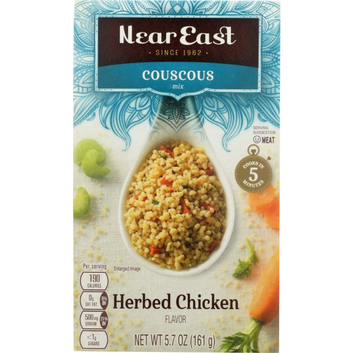 NEAR EAST: Couscous Mix Herbed Chicken Flavor, 5.7 Oz