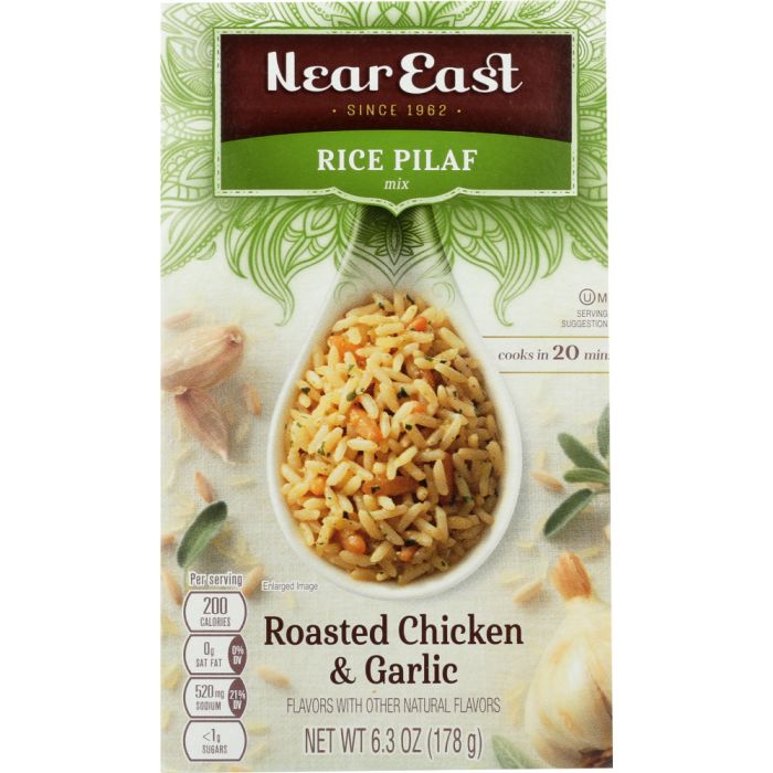 NEAR EAST: Rice Mix Long Grain Wild Garlic, 5.9 oz