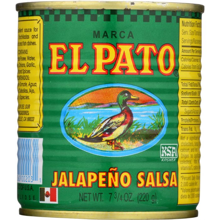 EL PATO:  Jalapeno Salsa, 7.75 oz