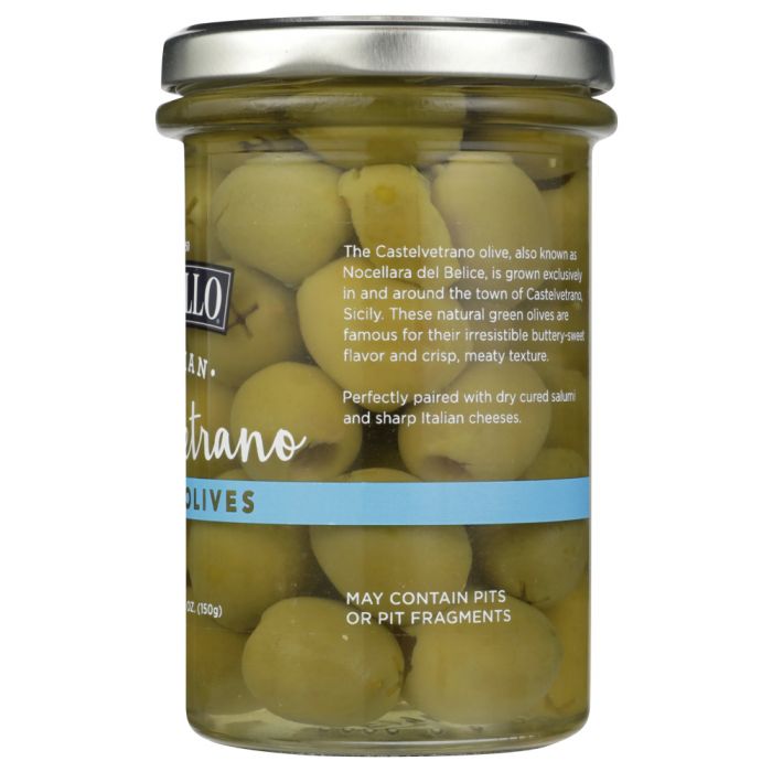 DELALLO: Olives Pitted Castelvetrano, 5.3 oz