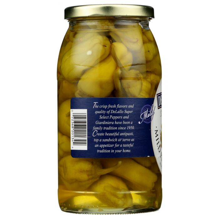 DELALLO: Mild Pepperoncini Super Select, 25.5 oz