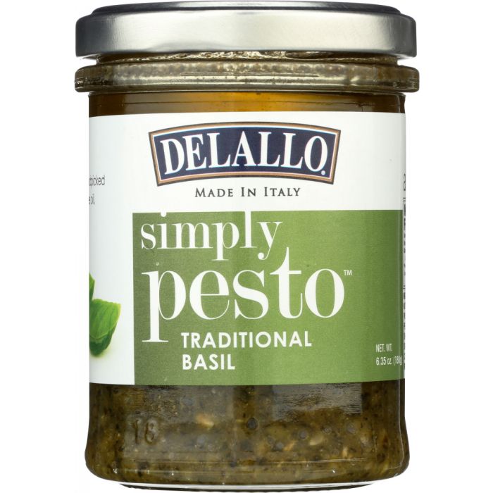 DELALLO: Pesto Sauce In Olive Oil, 6.5 oz