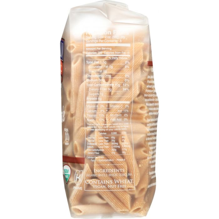 DELALLO: Organic Penne Rigate Pasta No.36, 16 oz