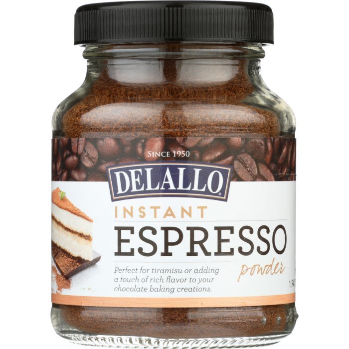 DELALLO: Baking Powder Espresso, 1.94 oz