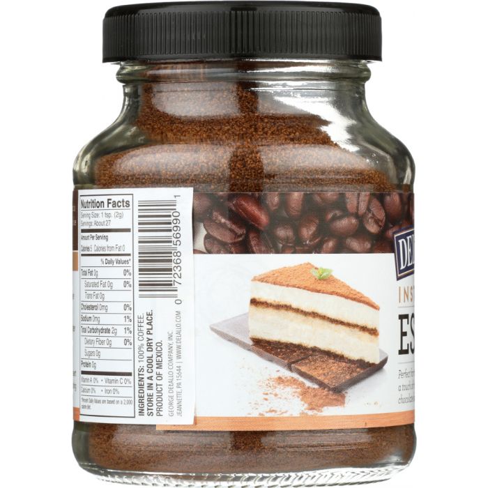 DELALLO: Baking Powder Espresso, 1.94 oz