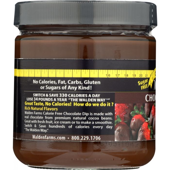 WALDEN FARMS: Calorie Free Dip Chocolate, 12 oz