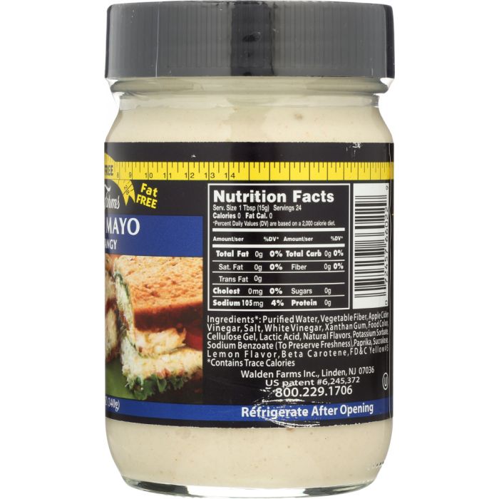 WALDEN FARMS: Calorie Free Amazin’ Mayo Sweet & Tangy, 12 oz