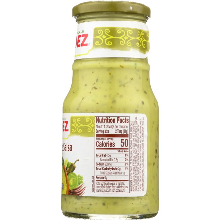 HERDEZ: Salsa Guacamole Mild, 15.7 oz