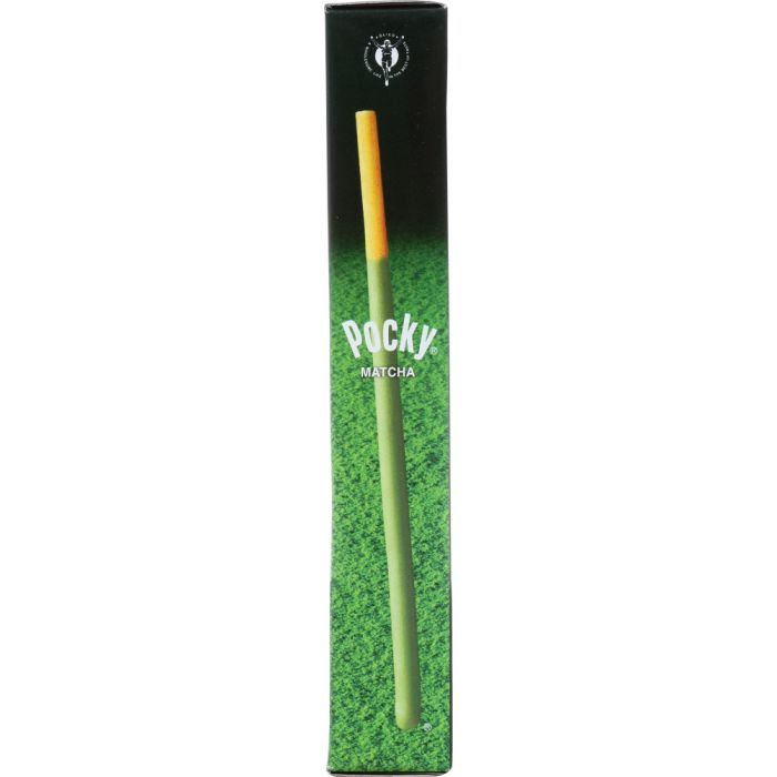 GLICO: Pocky Matcha Green Tea Cream Biscuit Sticks, 2.47 oz