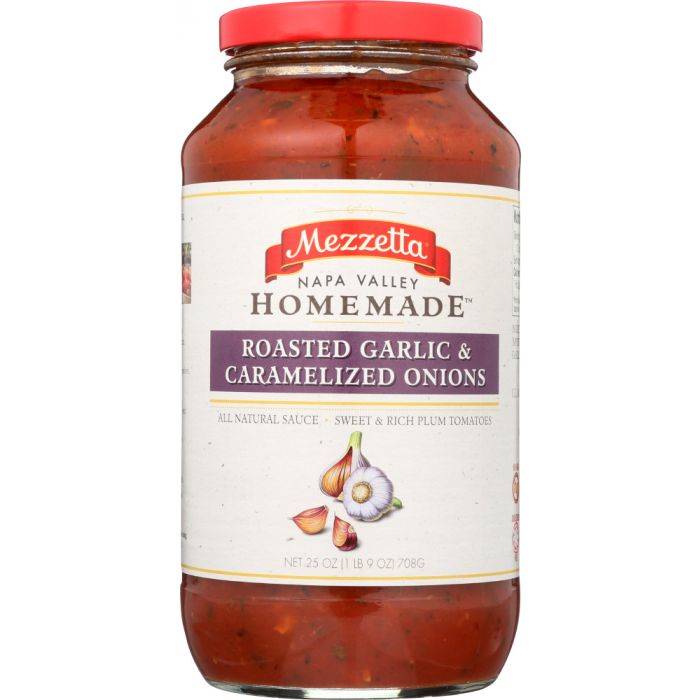 MEZZETTA: Napa Valley Bistro Roasted Garlic Pasta Sauce, 25 oz